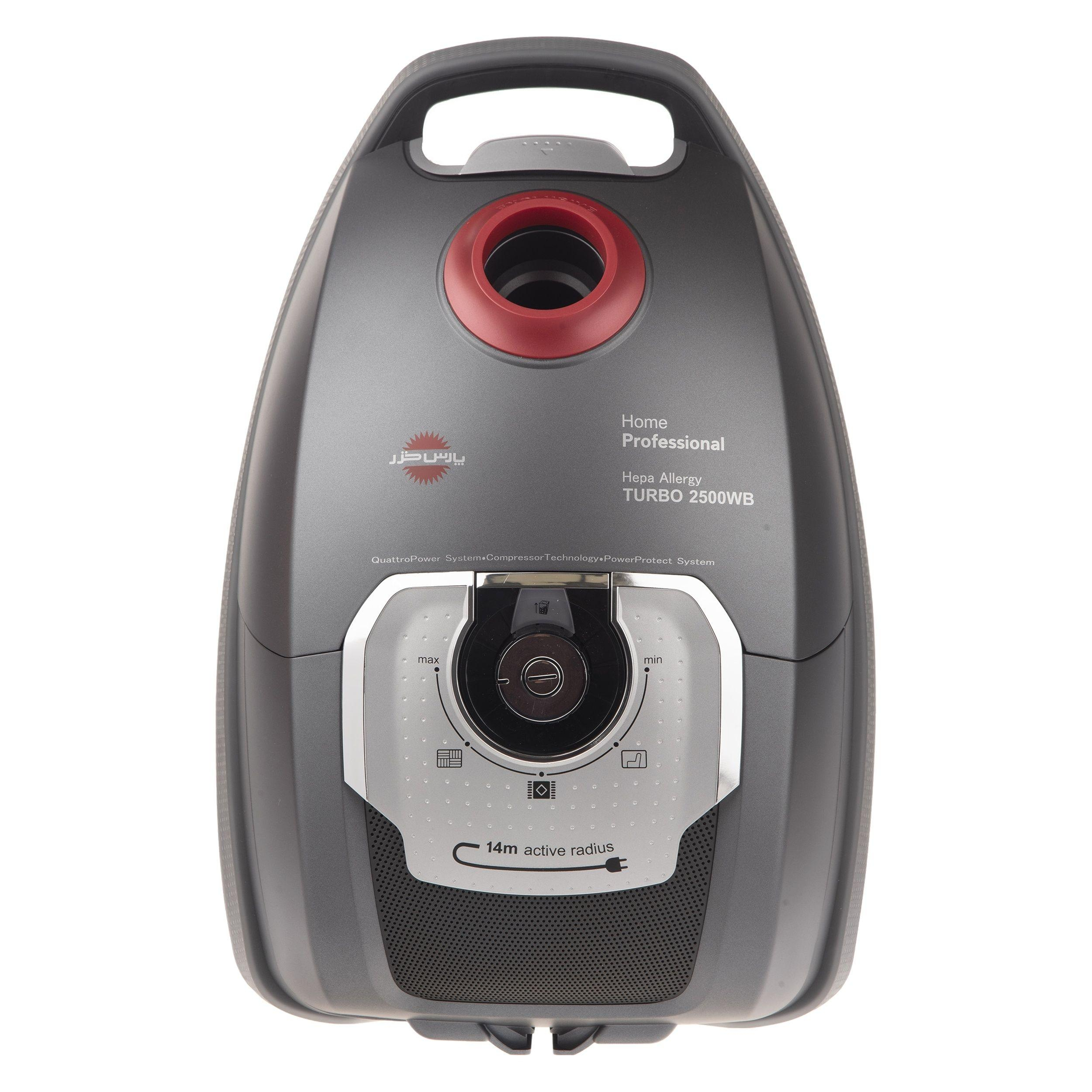 قیمت و خرید جاروبرقی 2400 وات پارس خزر مدل Turbo 2500WB