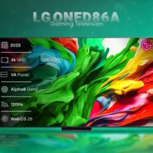 تلویزیون 65 اینچ ال جی QNED مدل 65QNED86A مونتاژ مصر